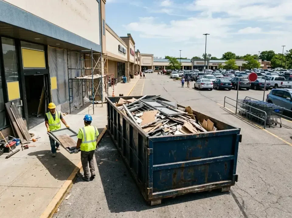 retail-store-renovation-debris-003 — frequently asked questions, Roll-off Dumpster Rentals in Round Lake Heights, IL